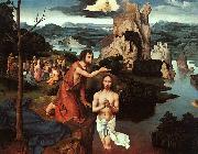 Joachim Patenier The Baptism of Christ 2 oil on canvas